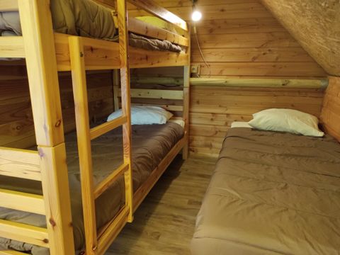 TENTE 5 personnes - LOCATION TENTE LODGE 20m² (2 chambres) 4/5 pers