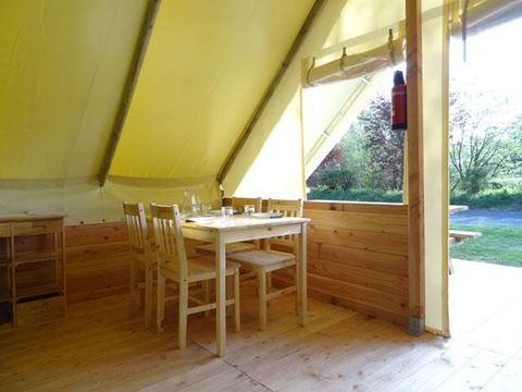 TENTE 5 personnes - LOCATION TENTE LODGE 20m² (2 chambres) 4/5 pers