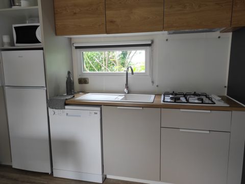 MOBILHOME 6 personnes - Mobilhome 4/6 personnes 2 chambres 2 SDB PREMIUM TV CLIMATISATION LAVE VAISSELLE 6 pers