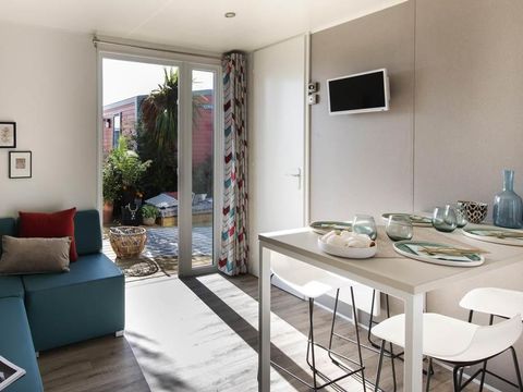 MOBILHOME 6 personnes - Mobilhome 4/6 personnes 2 chambres 2 SDB PREMIUM TV CLIMATISATION LAVE VAISSELLE 6 pers