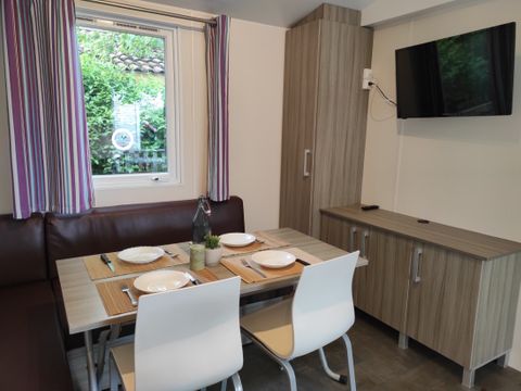 MOBILHOME 4 personnes - LOCATION MOBILHOME 28m² (2 chambres) 4 pers. TV - CONFORT 4 pers