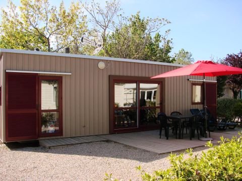 MOBILHOME 8 personnes - LOCATION MOBILHOME 40M² (3 chambres - 2 SDB) PREMIUM TV CLIMATISATION LAVE VAISSELLE 6/8 pers