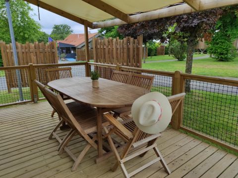 MOBILHOME 8 personnes - LOCATION MOBILHOME 40M² (3 chambres - 2 SDB) PREMIUM TV CLIMATISATION LAVE VAISSELLE 6/8 pers