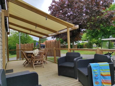 MOBILHOME 8 personnes - LOCATION MOBILHOME 40M² (3 chambres - 2 SDB) PREMIUM TV CLIMATISATION LAVE VAISSELLE 6/8 pers