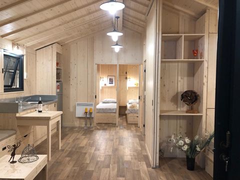 CHALET 7 personnes - CABANE LODGE PREMIUM BORA BORA 3 CH 7 PERS CLIM TV LAVE VAISSELLE 7 pers