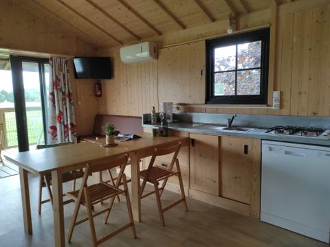 CHALET 7 personnes - CABANE LODGE PREMIUM BORA BORA 3 CH 7 PERS CLIM TV LAVE VAISSELLE 7 pers