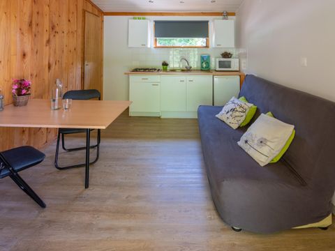 CHALET 4 personnes - NOISETIER - personnes supplémentaires possible en supplément, contacter le camping