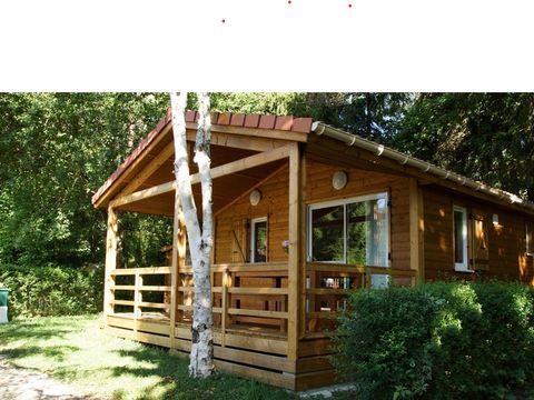 CHALET 4 personnes - Chalet Bouleau - 2 chambres - personnes supplémentaires possible en supplément, contacter le camping