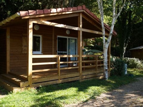 CHALET 4 personnes - Chalet Bouleau - 2 chambres - personnes supplémentaires possible en supplément, contacter le camping