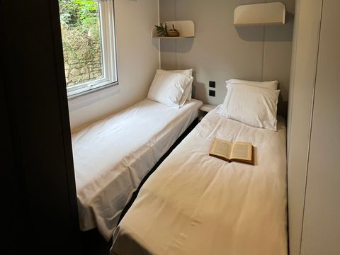 MOBILHOME 4 personnes - Mobil-home Tilleul - personnes supplémentaires possible en supplément, contacter le camping