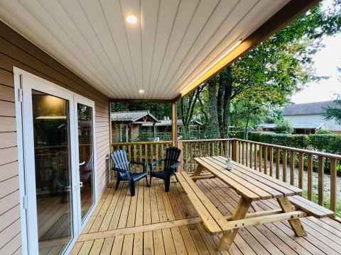 MOBILHOME 4 personnes - Mobil-home Tilleul - personnes supplémentaires possible en supplément, contacter le camping