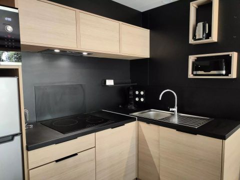 LODGE 6 personnes - Lodge Confort 4 Pièces 7 Personnes (6 adultes + 1 bébé)