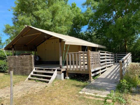HÉBERGEMENT INSOLITE 5 personnes - Lodge Kenya - 2 chambres - Sans sanitaires