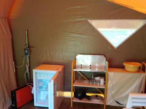 TENTE TOILE ET BOIS 5 personnes - Safari