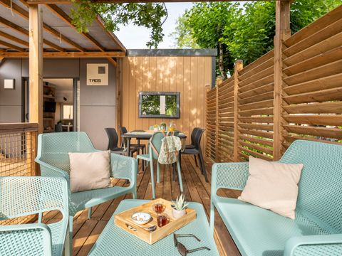 MOBILHOME 6 personnes - EXCLUSIF 3 CHAMBRES + SUITE PARENTALE