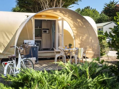 TENTE 4 personnes - Tente CONFORT - 2 chambres - sans sanitaires 4 personnes