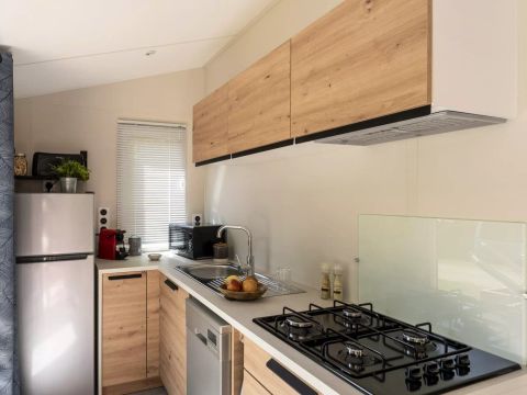 MOBILHOME 4 personnes - Mobil-home PREMIUM 3 Pièces 4 Personnes Climatisé + TV