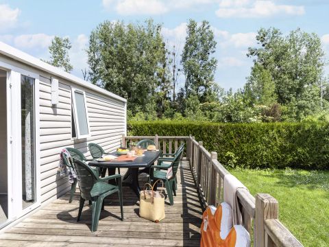 MOBILHOME 8 personnes - Mobil-home CONFORT 5 Pièces 8 Personnes 2sdb