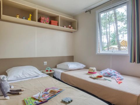 MOBILHOME 4 personnes - CONFORT 3 CHAMBRES