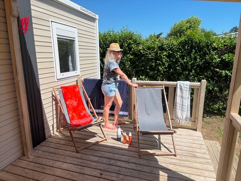 MOBILHOME 6 personnes - Supérieur - 3 chambres arrivées du mercredi