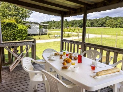 MOBILHOME 4 personnes - Mobil-Home Confort 3 Pièces 4 Personnes Climatisé + TV