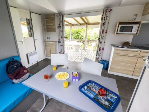 MOBILHOME 4 personnes - Mobil-Home Confort 3 Pièces 4 Personnes Climatisé + TV