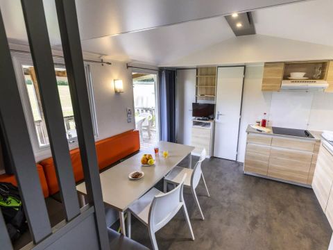 MOBILHOME 6 personnes - Mobil-Home Confort 4 Pièces 6 Personnes Climatisé + TV