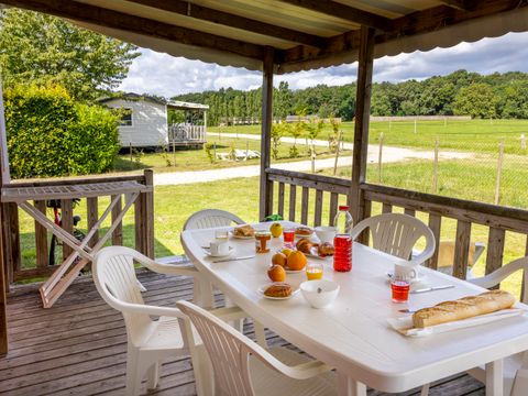 MOBILHOME 6 personnes - Mobil-home Family TV Clim Wifi - 3 chambres - 6 personnes 