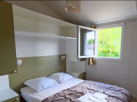 CHALET 4 personnes -  Chalet 24m² (2 chambres) avec terrasse couverte 4 pers