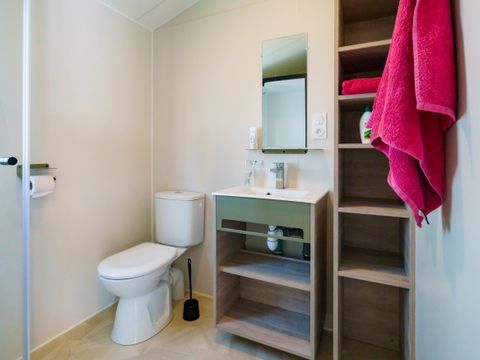 Mobilhome 2 personnes - Escale 20m² - 1 chambre - Télévision