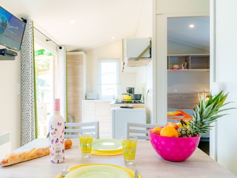 MOBILHOME 2 personnes - Mobil-home Escale 20m² - 1 chambre + Télévision