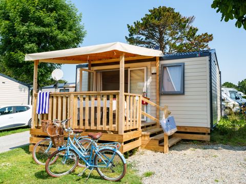 Mobilhome 2 personnes - Escale 20m² - 1 chambre - Télévision
