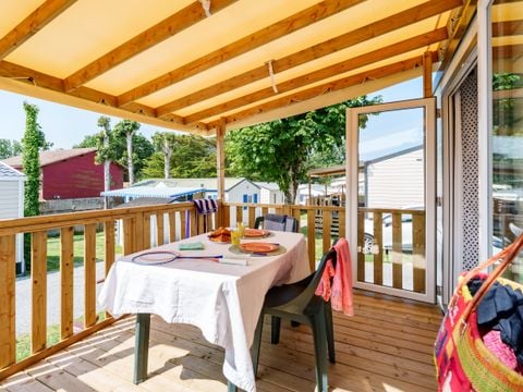 MOBILHOME 2 personnes - Mobil-home Escale 20m² - 1 chambre + Télévision