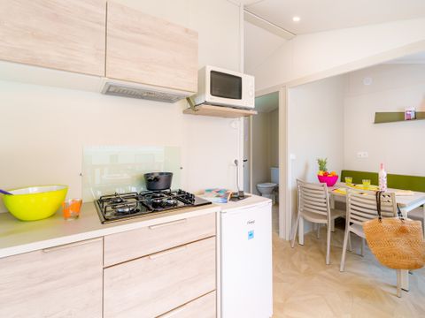 MOBILHOME 2 personnes - Mobil-home Escale 20m² - 1 chambre + Télévision