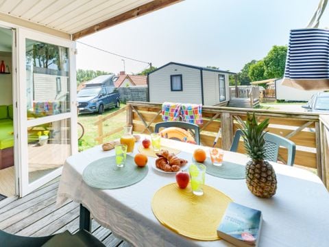 MOBILHOME 4 personnes - Mobil-home Escapade 24m² - 2 chambres + Télévision