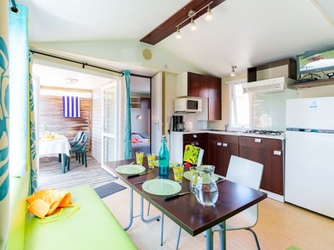 MOBILHOME 4 personnes - Mobil-home Escapade 24m² - 2 chambres + Télévision