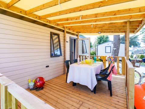 MOBILHOME 5 personnes - Mobil-home Club 5 27m² - 2 chambres + Télévision