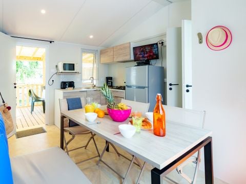 MOBILHOME 5 personnes - Mobil-home Club 5 27m² - 2 chambres + Télévision