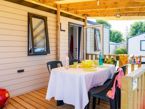 MOBILHOME 5 personnes - Mobil-home Club 5 27m² - 2 chambres + Télévision