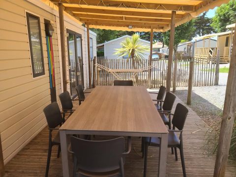 MOBILHOME 8 personnes - Détente 2018 GRAND CONFORT 36m² - 4 chambres + télévision et lave vaisselle