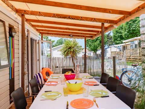 MOBILHOME 8 personnes - Détente 2018 GRAND CONFORT 36m² - 4 chambres + télévision et lave vaisselle