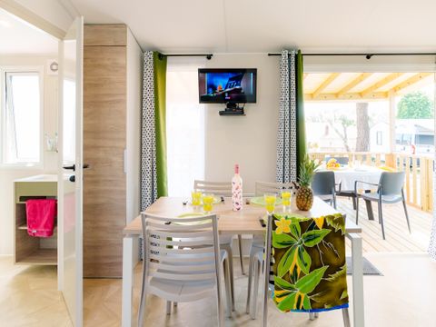 MOBILHOME 4 personnes - Mobil-home Escapade Premium 27m² - 2 chambres + télévision