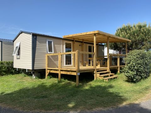 Mobilhome 4 personnes - Prestige 33m² - 2 chambres