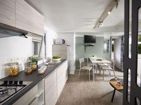 MOBILHOME 6 personnes - Confort 2 chambres 2sdb 35m²