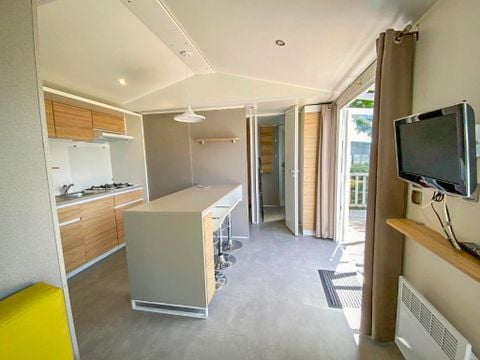 MOBILHOME 6 personnes - Mobil Home 3 chambres 6 pers Terrasse semi-couverte TV