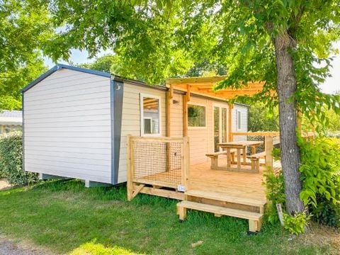 MOBILHOME 6 personnes - Mobil Home 3 chambres 6 pers Terrasse semi-couverte TV