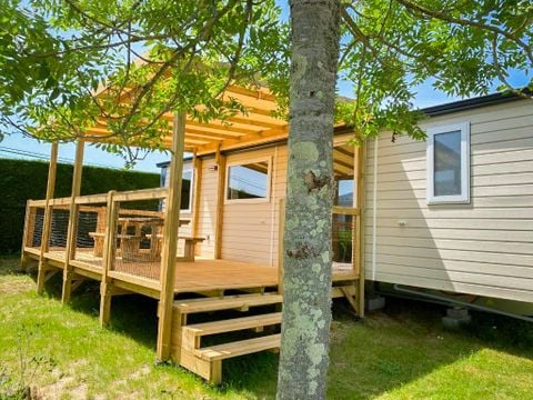 MOBILHOME 6 personnes - Mobil Home 3 chambres 6 pers Terrasse semi-couverte TV