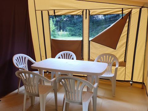 TENTE 4 personnes - Tente Meublée Confort 3 ch