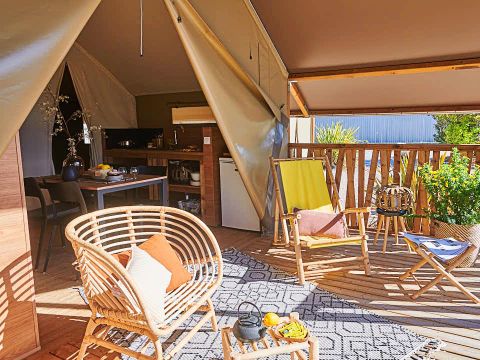 LODGE 4 personnes - Mini-Wood Lodge Premium 2 chambres 4 pers