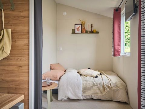 MOBILHOME 6 personnes - Mobil Home Aqua 2ch 4/6pers Terrasse Semi-couverte TV